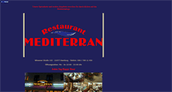 Desktop Screenshot of mediterran-harburg.de